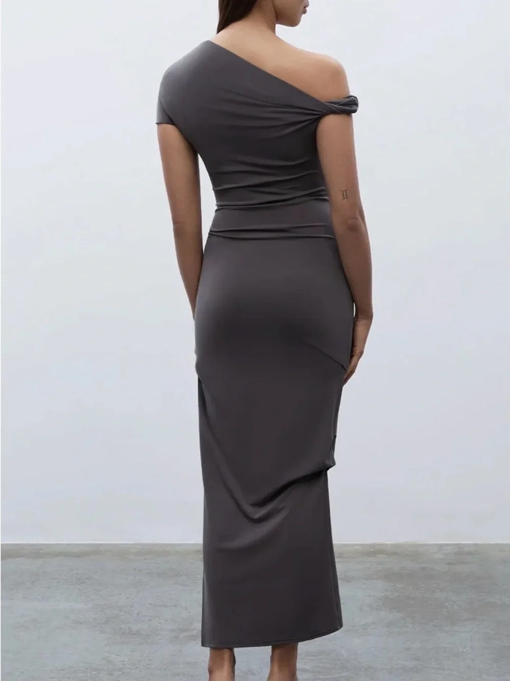 NWT Paris Georgia ELEMENTAL IDA DRESS | MUSHROOM L/XL
